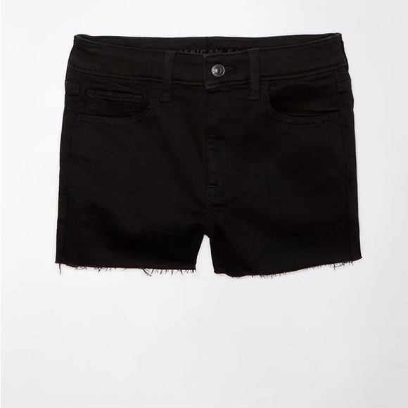 AE American Eagle next level high waisted denim short, size 2 - Picture 8 of 8